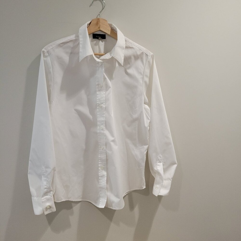 Vintage White Haggar Blouse